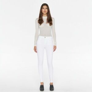 New Frame Denim Le High White Skinny Jeans Size 29